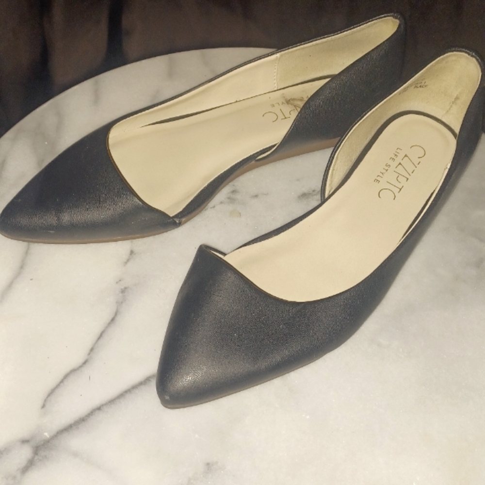 Black flats